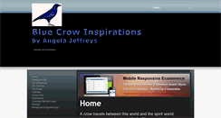 Desktop Screenshot of bluecrowinspirations.com